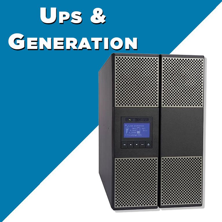 UPS and generators