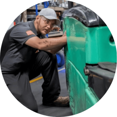 Forklift battery tech