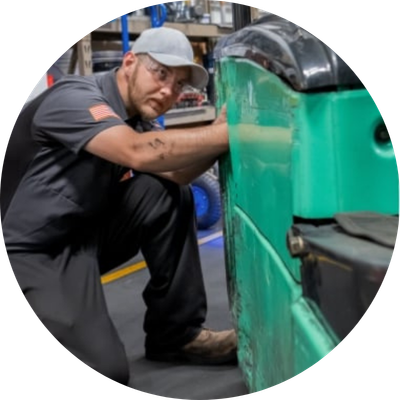 Forklift battery tech