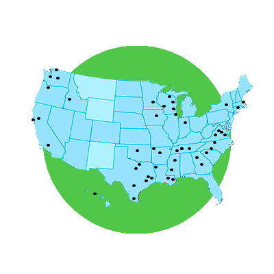Map - green