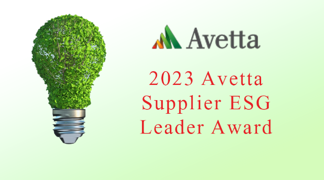 Avetta Supplier ESG Leader Award 2023