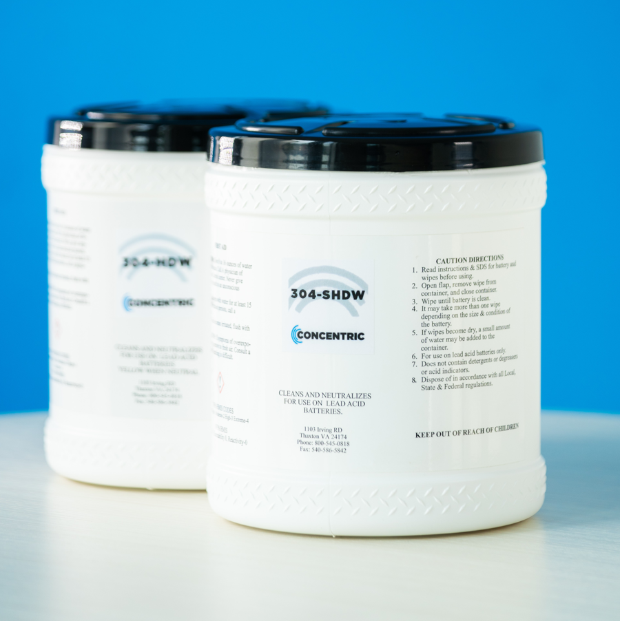 Battery Wipes