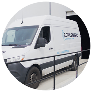 Concentric service van