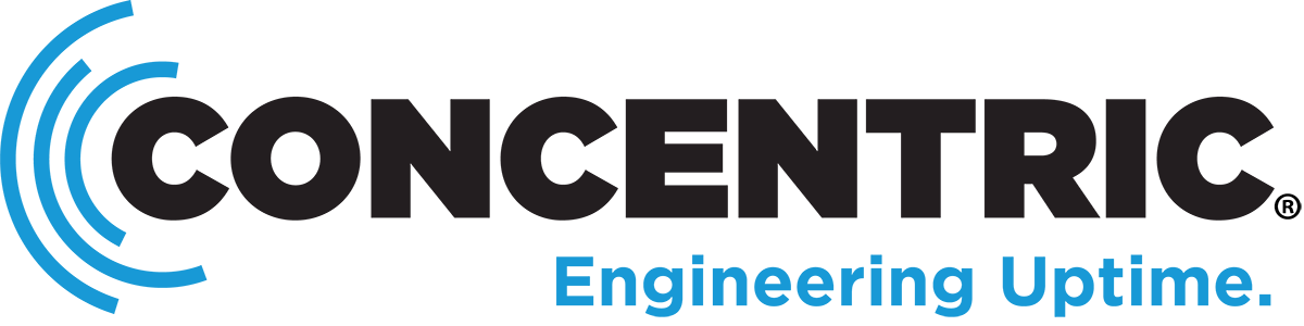 Concentric logo with Engineering Uptime tag